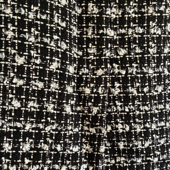 Talbots Black and White Tweed Pencil Skirt - Picture 6 of 10